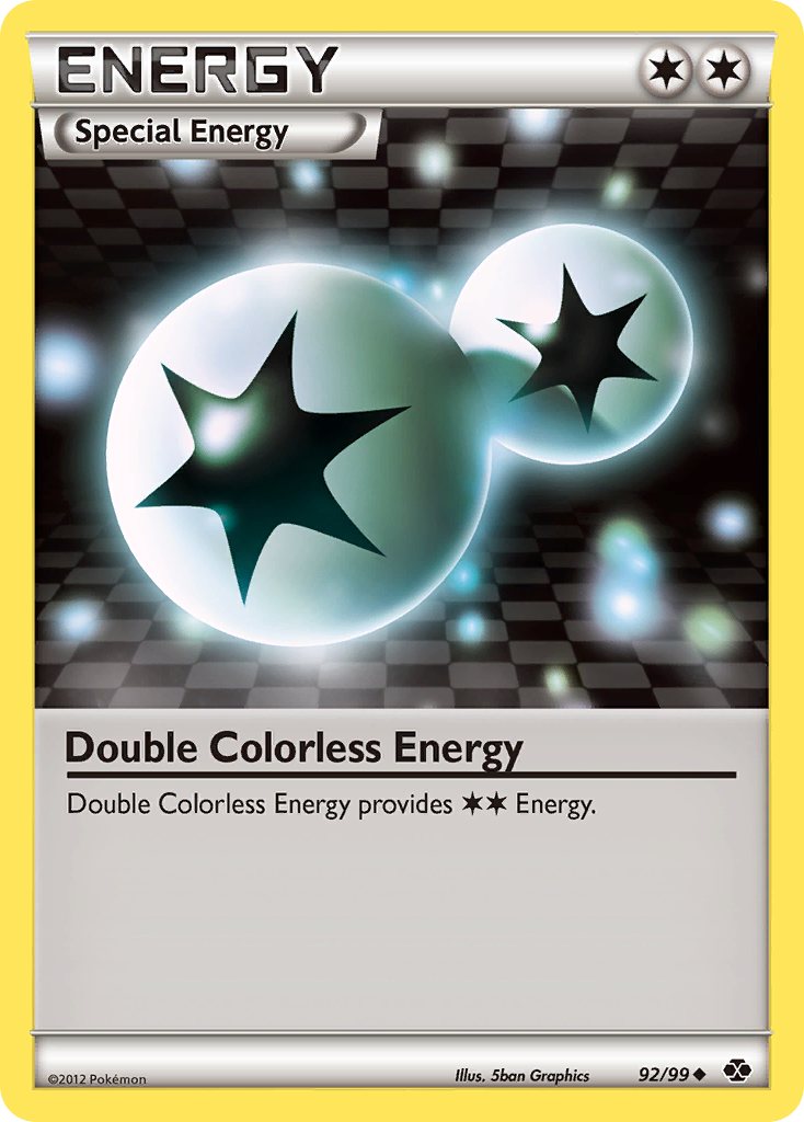 Double Colorless Energy